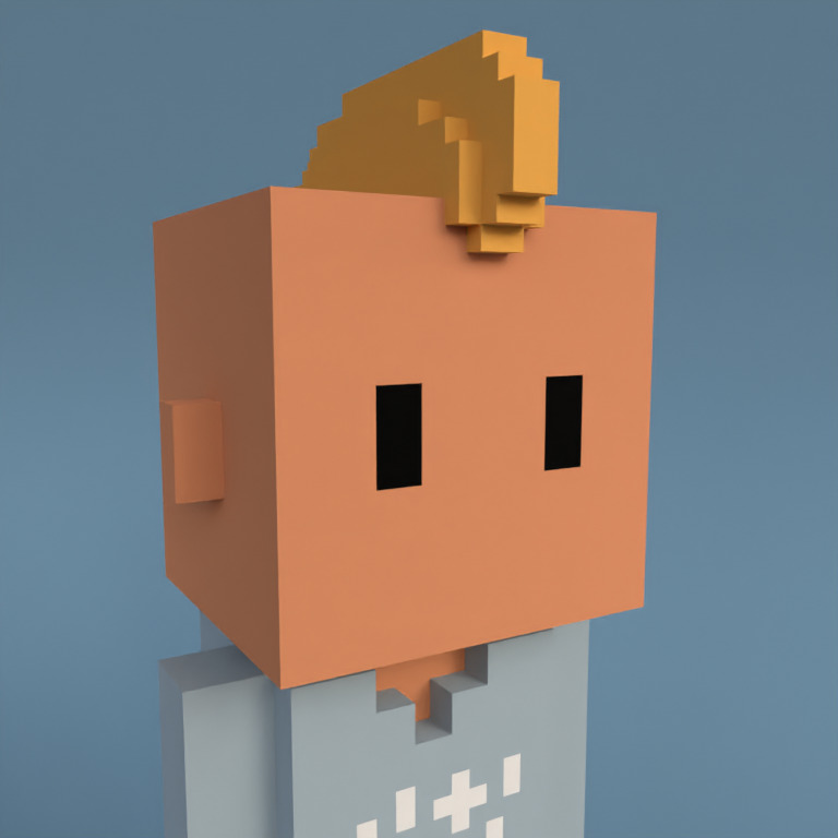Meebit #7980 — Portrait