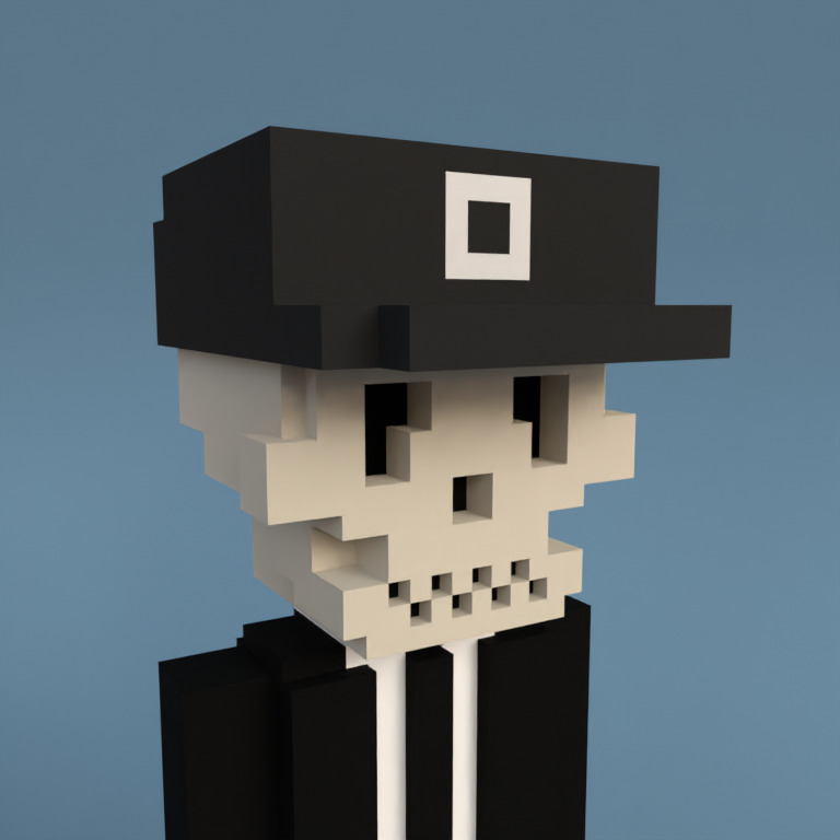 Meebit #7986 — Portrait