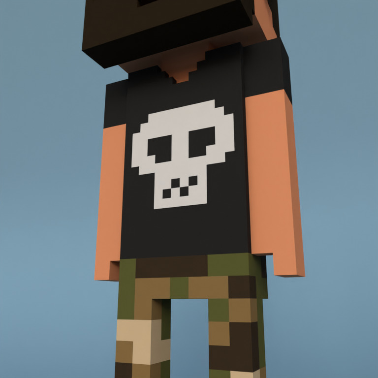Meebit #7987 — Outfit