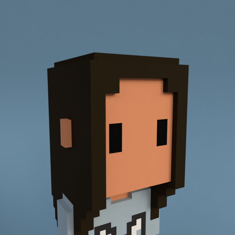 Meebit #7989 — Portrait