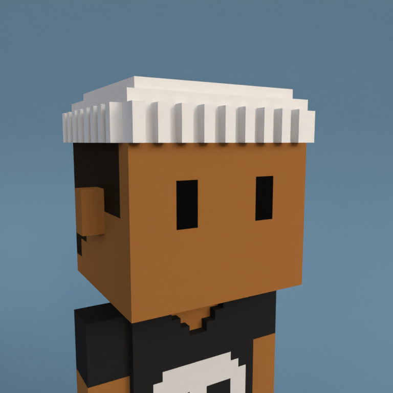 Meebit #7990 — Portrait