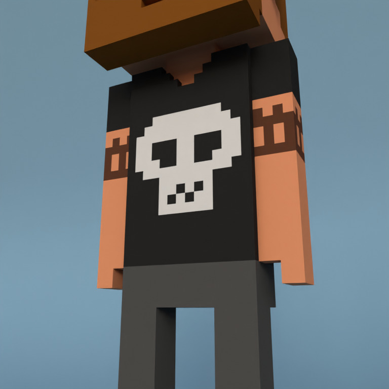 Meebit #7991 — Outfit