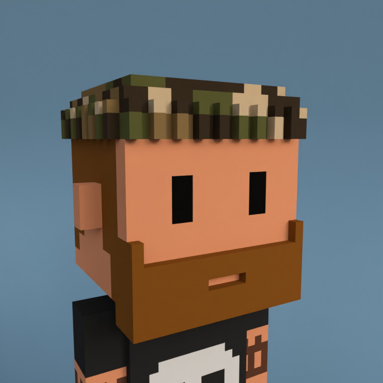 Meebit #7991 — Portrait