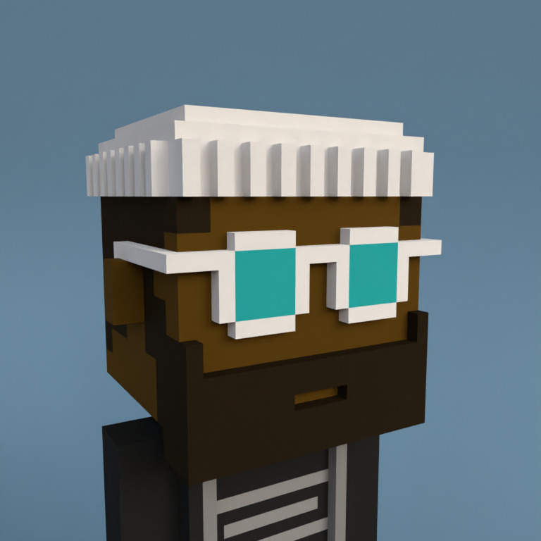Meebit #7993 — Portrait