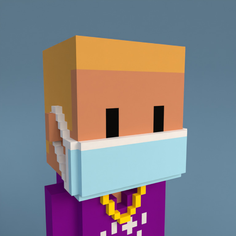 Meebit #7995 — Portrait