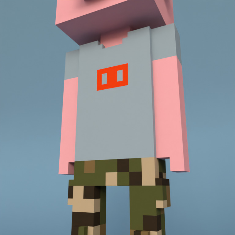 Meebit #7996 — Outfit