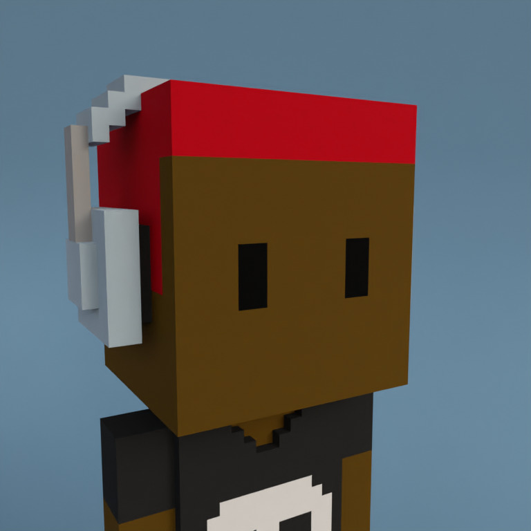 Meebit #7998 — Portrait