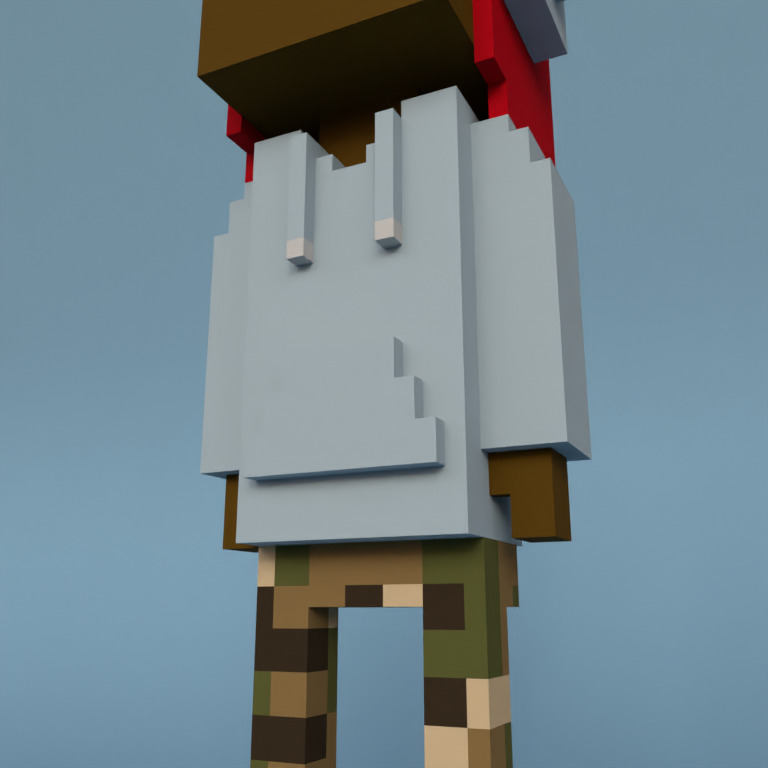 Meebit #7999 — Outfit