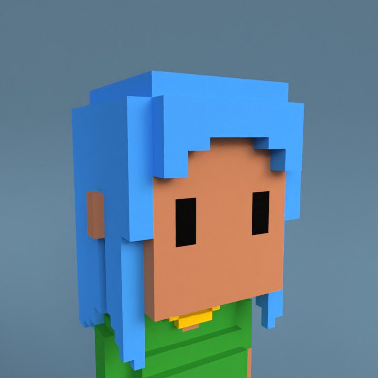 Meebit #8001 — Portrait