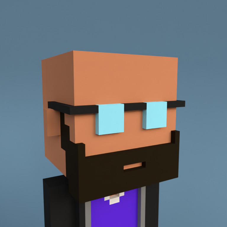Meebit #8002 — Portrait