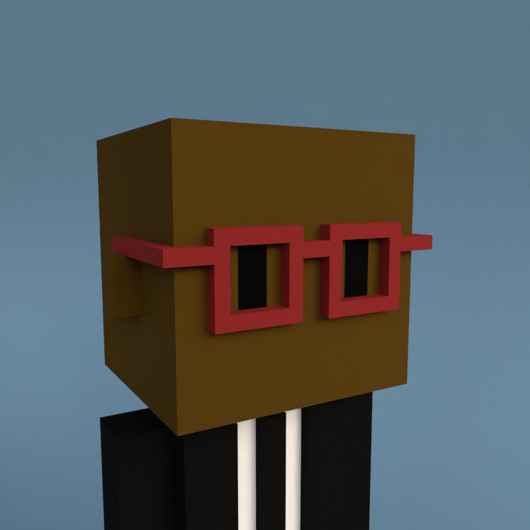 Meebit #8003 — Portrait