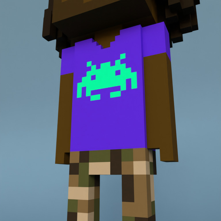 Meebit #8004 — Outfit