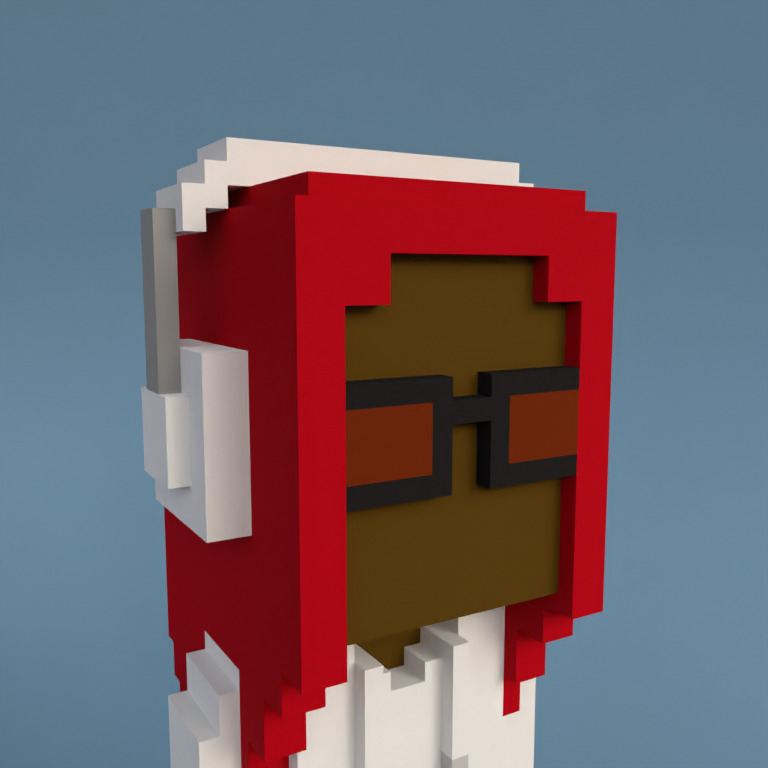Meebit #8005 — Portrait