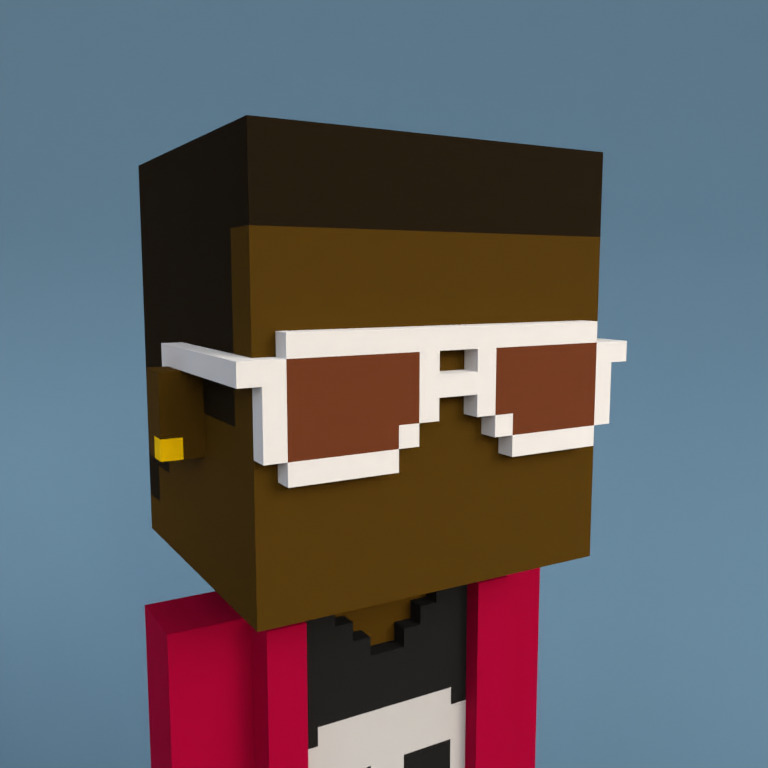 Meebit #8007 — Portrait