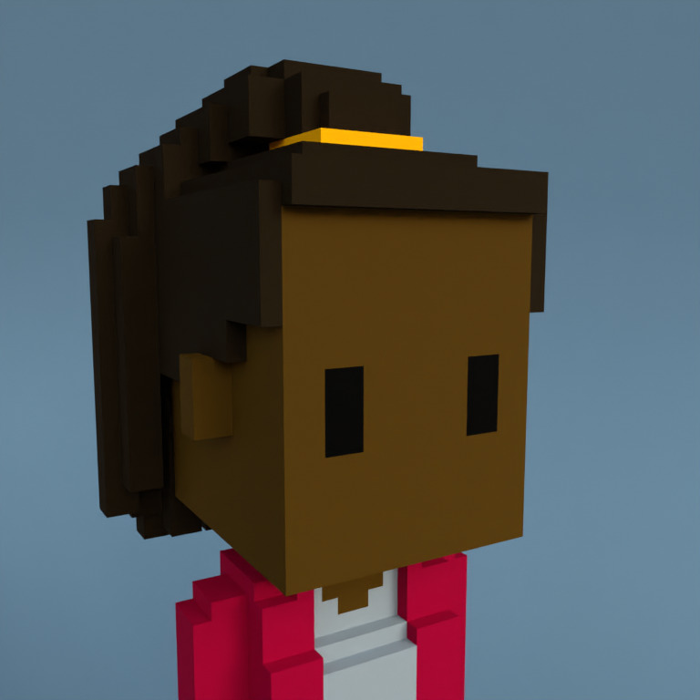 Meebit #8008 — Portrait