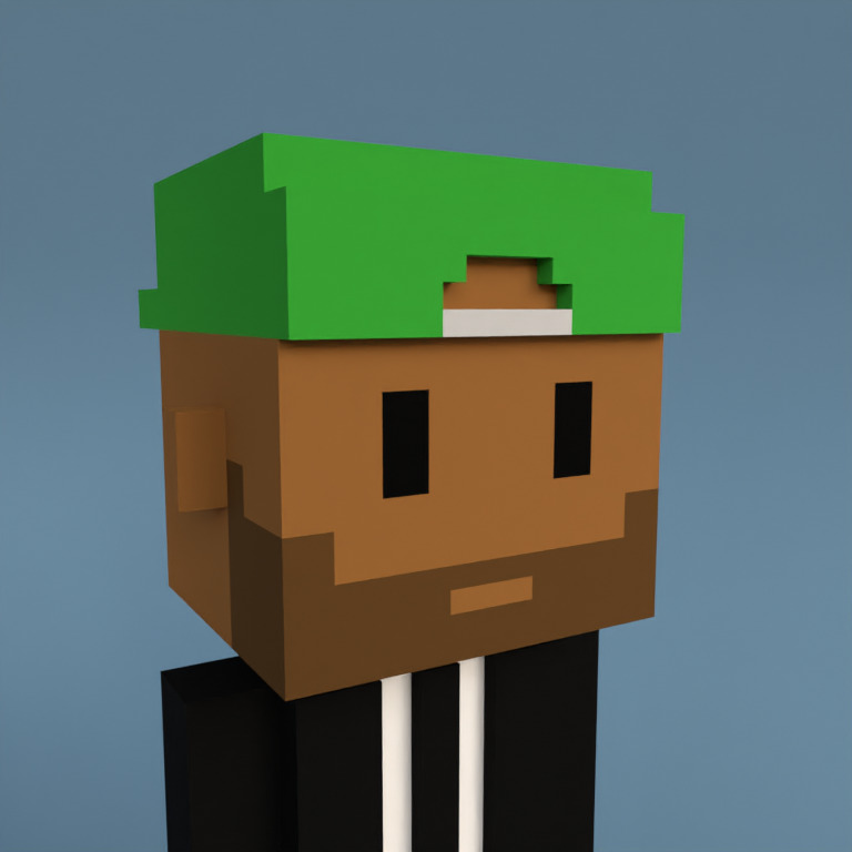 Meebit #8010 — Portrait