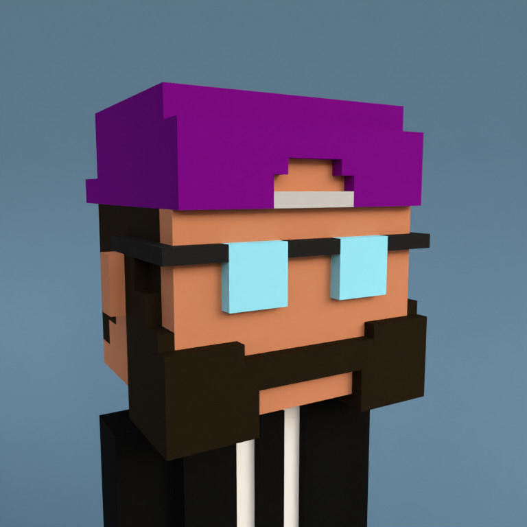 Meebit #8012 — Portrait