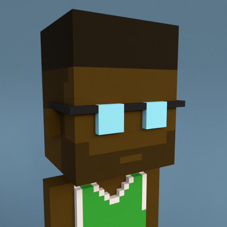 Meebit #8016 — Portrait
