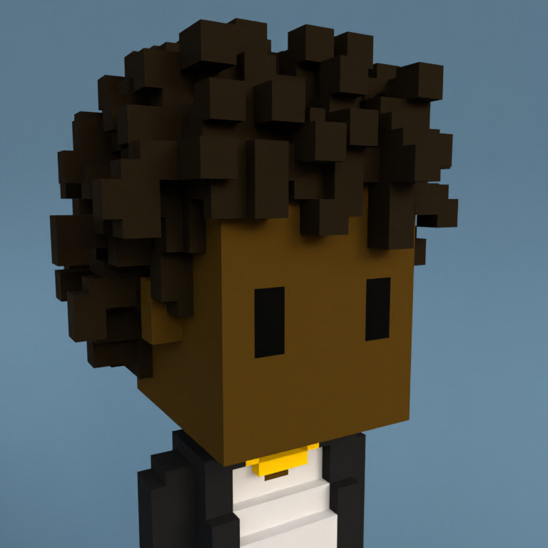 Meebit #8020 — Portrait