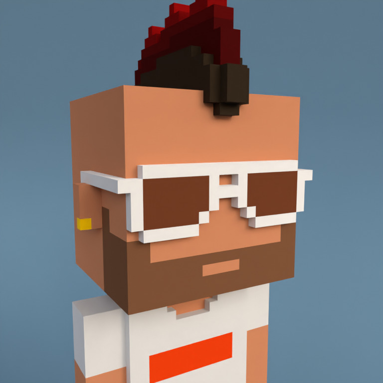 Meebit #8021 — Portrait