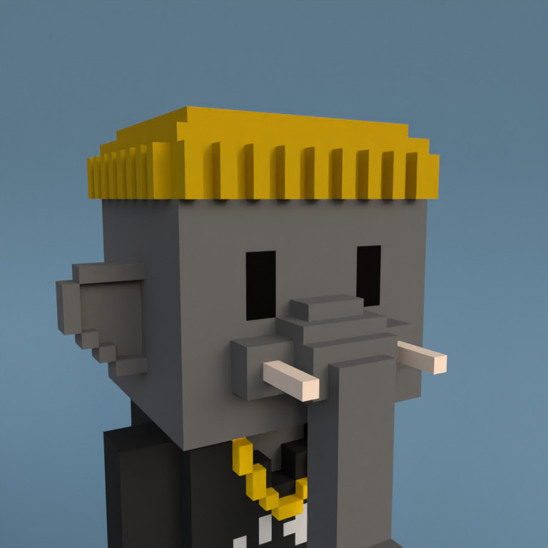 Meebit #8024 — Portrait