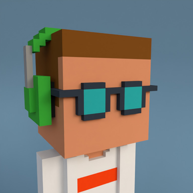 Meebit #8025 — Portrait
