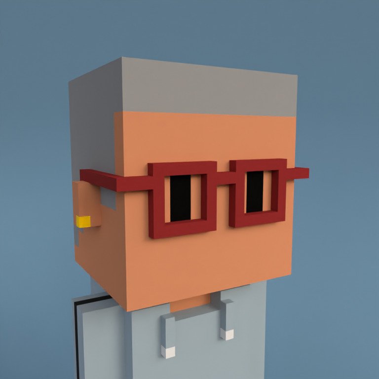 Meebit #8026 — Portrait