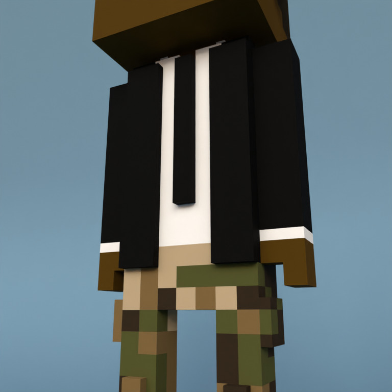 Meebit #8028 — Outfit