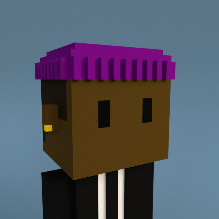 Meebit #8028 — Portrait