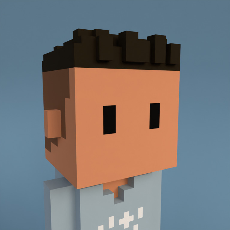 Meebit #8029 — Portrait