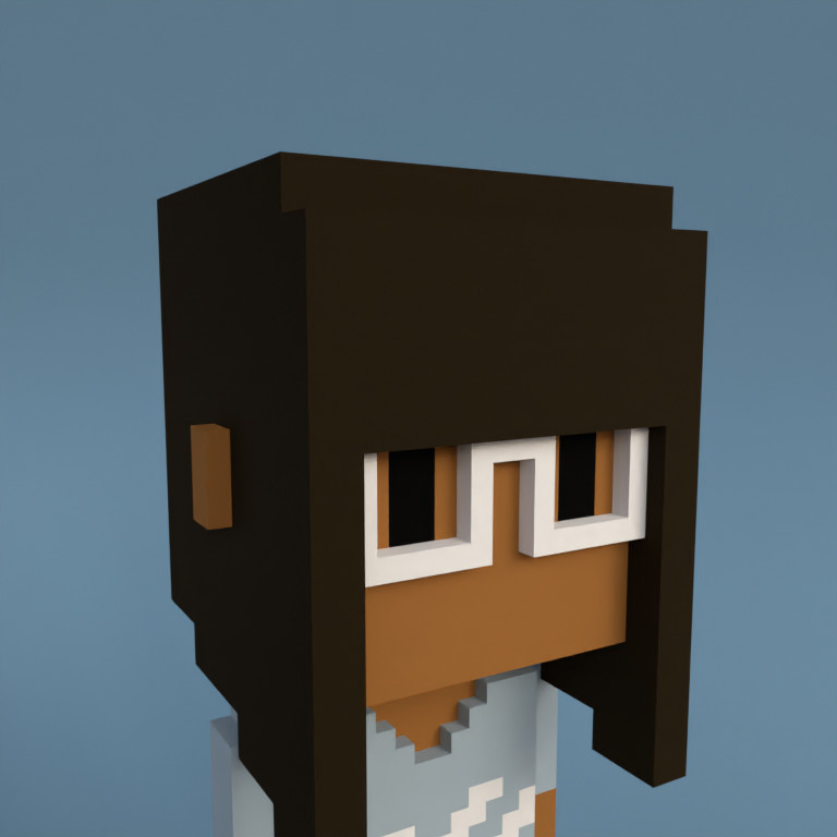 Meebit #8033 — Portrait
