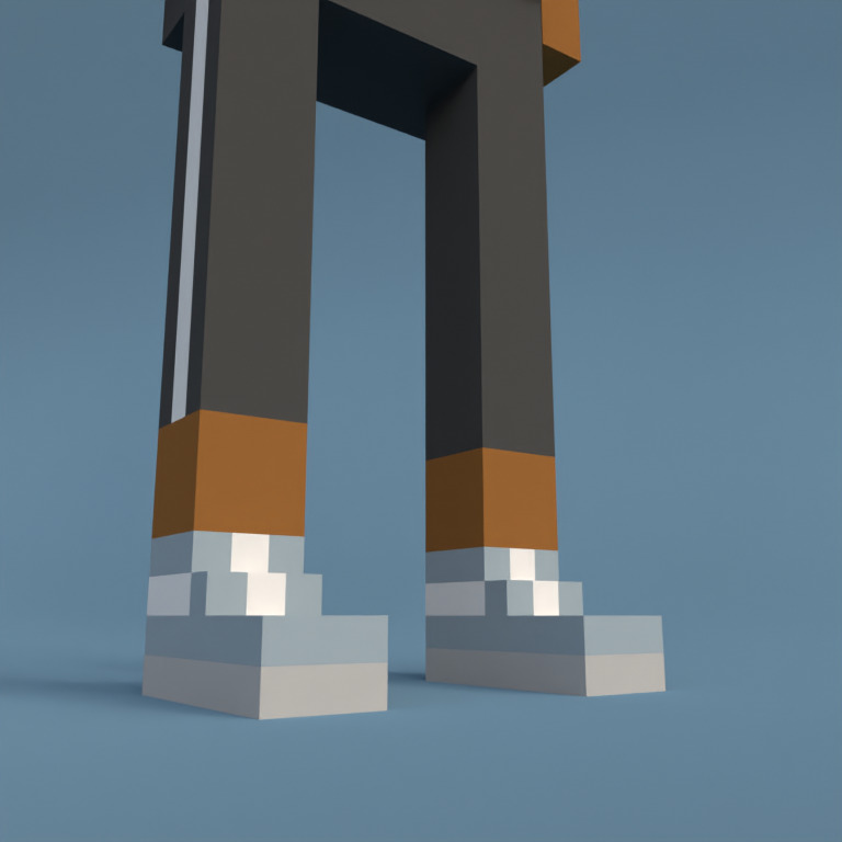 Meebit #8033 — Shoes
