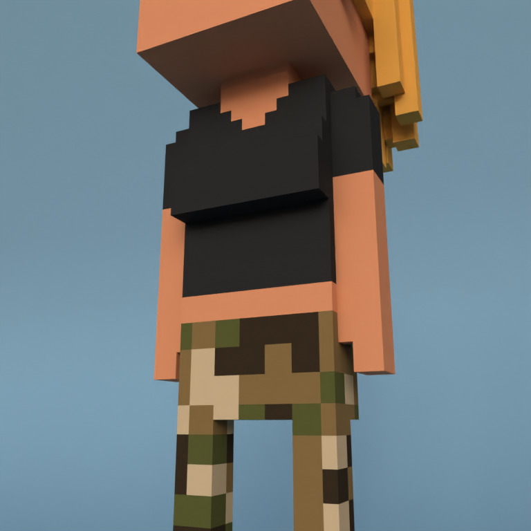 Meebit #8035 — Outfit