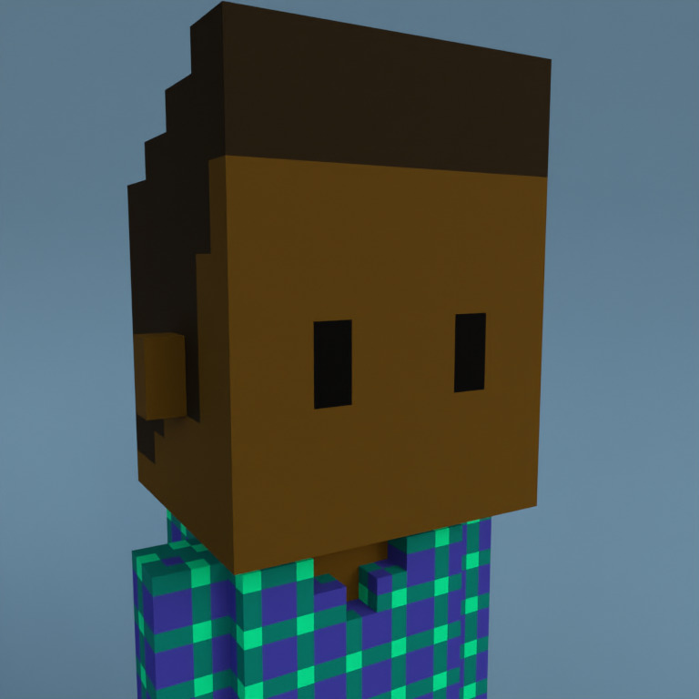 Meebit #8036 — Portrait