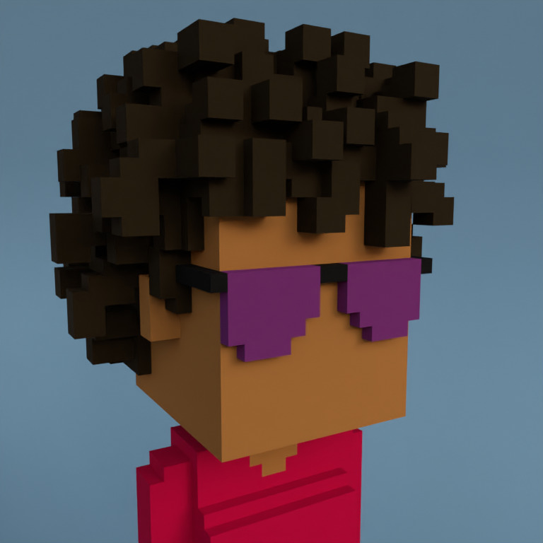 Meebit #8037 — Portrait