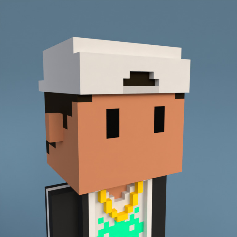 Meebit #8040 — Portrait