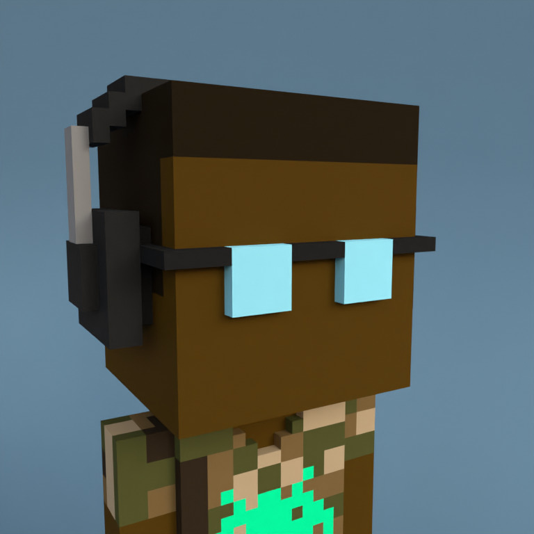 Meebit #8043 — Portrait