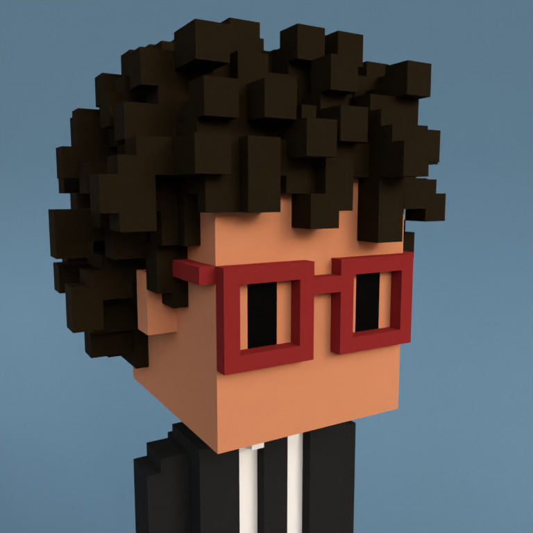 Meebit #8044 — Portrait