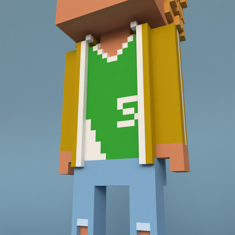 Meebit #8053 — Outfit