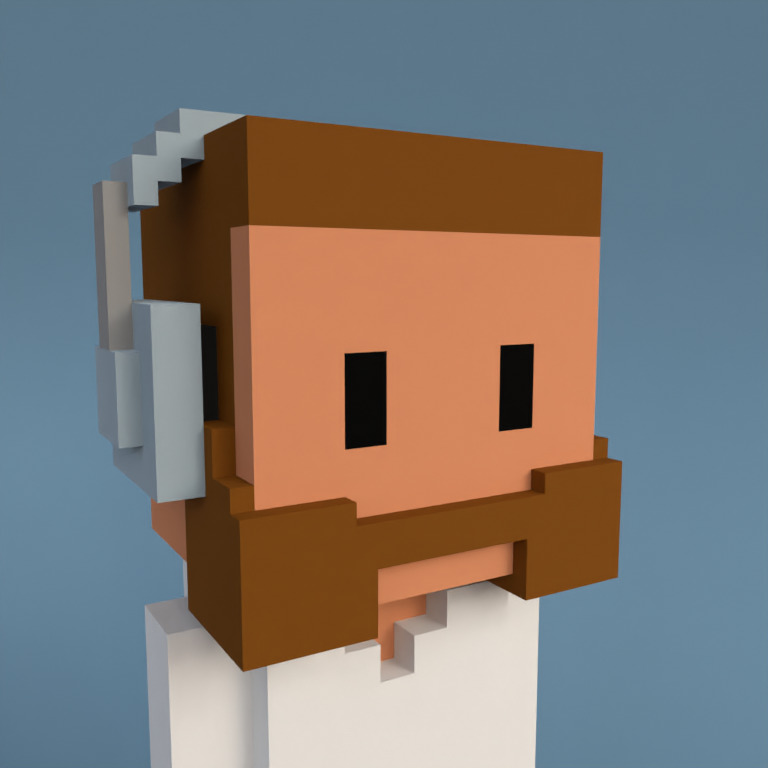 Meebit #8054 — Portrait