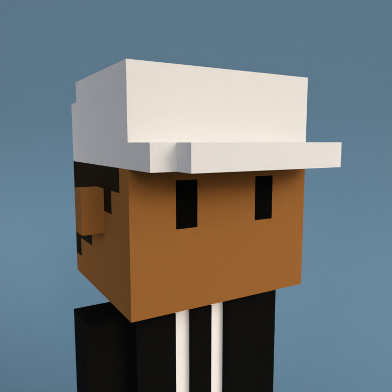 Meebit #8068 — Portrait