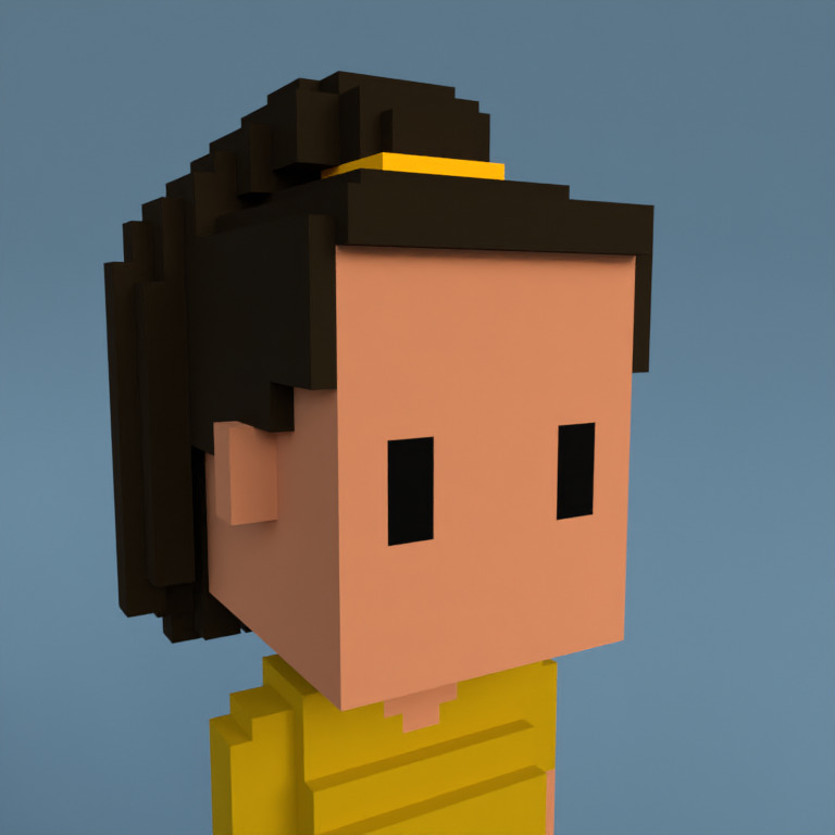 Meebit #8070 — Portrait