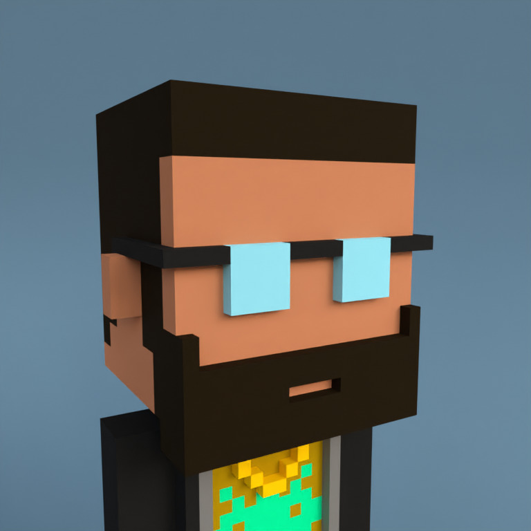 Meebit #8072 — Portrait