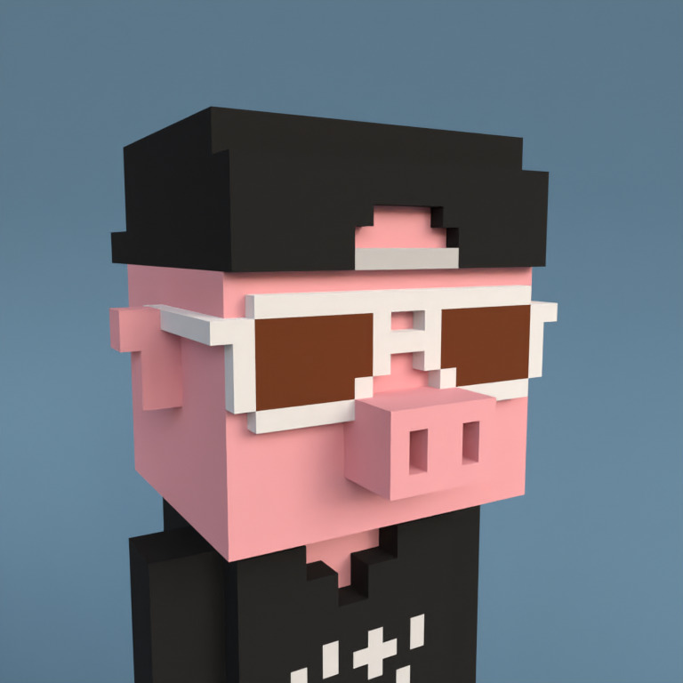 Meebit #8074 — Portrait