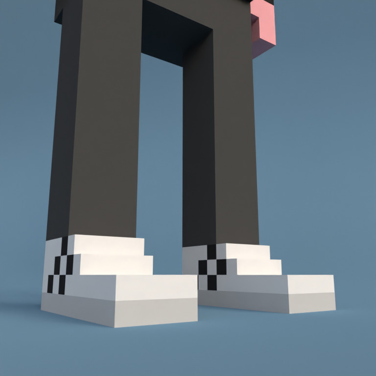 Meebit #8074 — Shoes