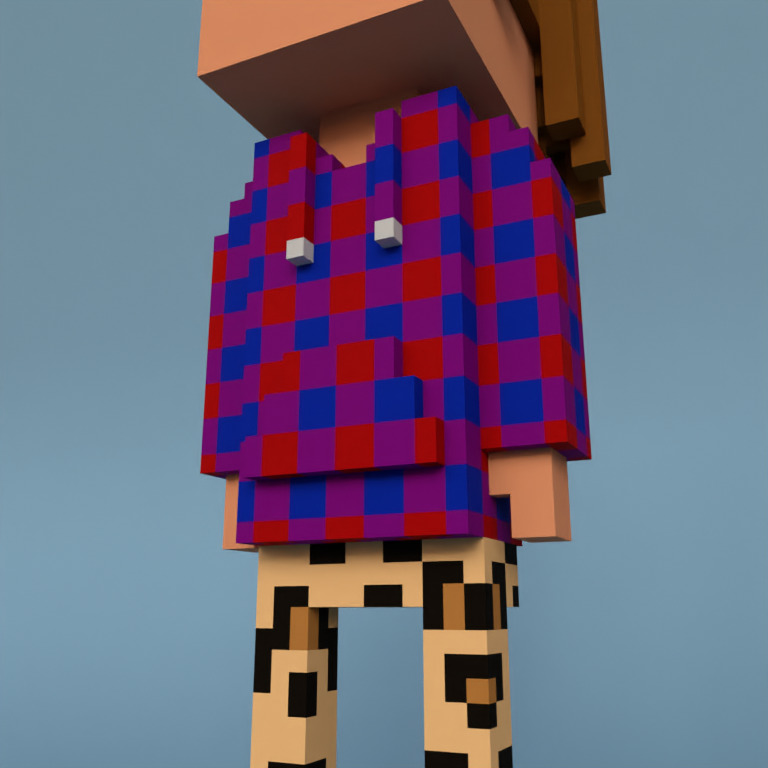 Meebit #8075 — Outfit