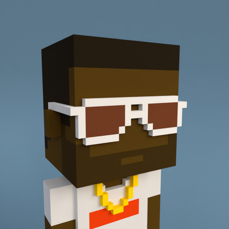 Meebit #8077 — Portrait