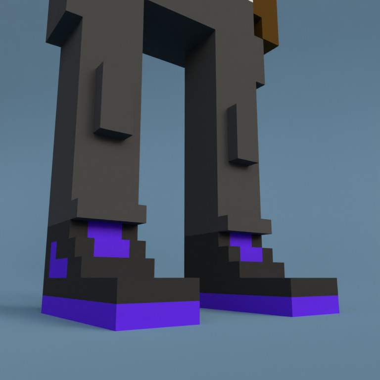 Meebit #8077 — Shoes