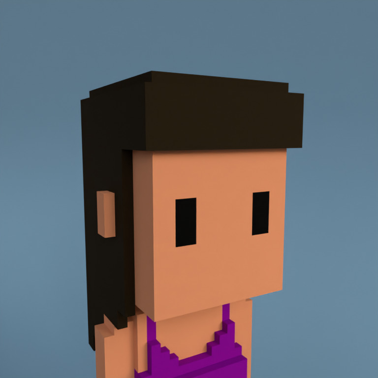 Meebit #8083 — Portrait