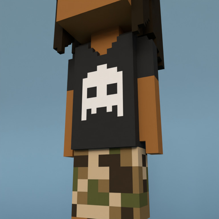 Meebit #8087 — Outfit